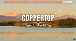 Desktop Screenshot of coppertopdental.com
